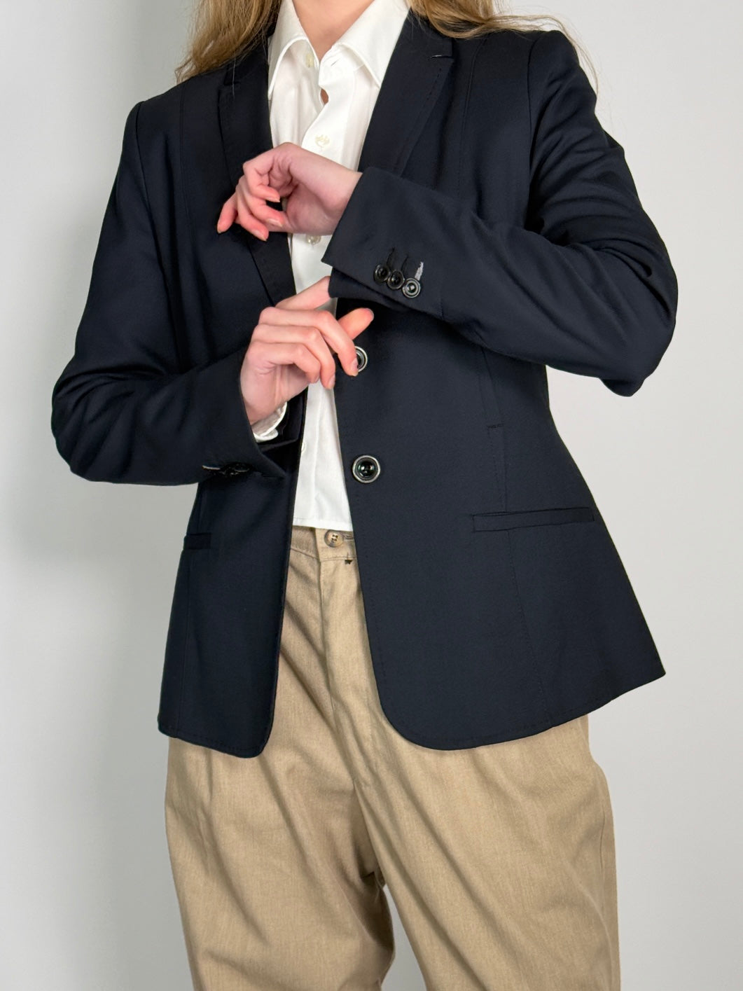 Classic  Dark Blue Blazer str. 38