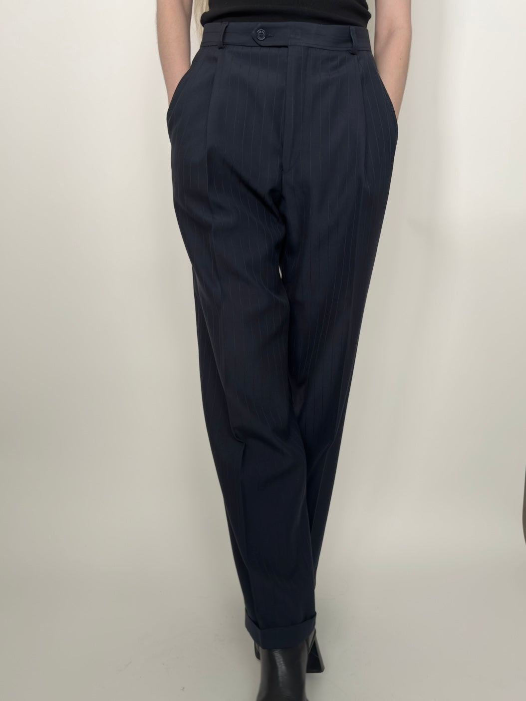 Cuffed Suit Trousers str. 36