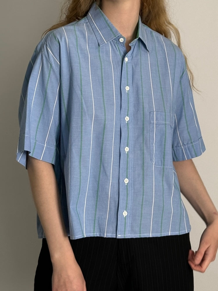 Blue Striped Shirt str. S/M