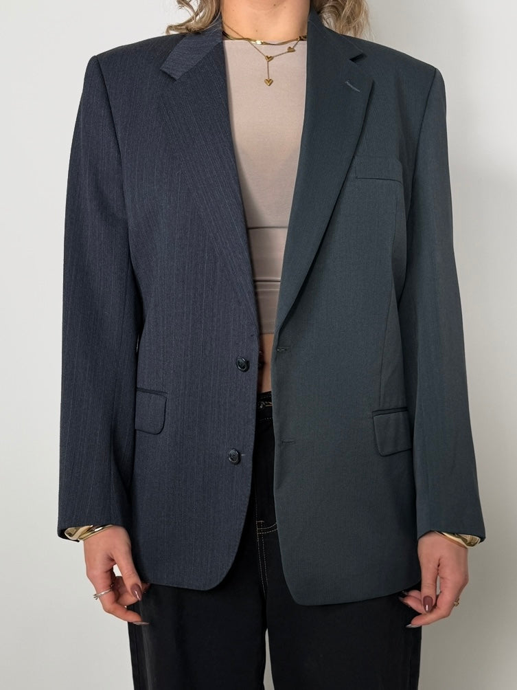 Blue And Emerald Split Blazer str. 42