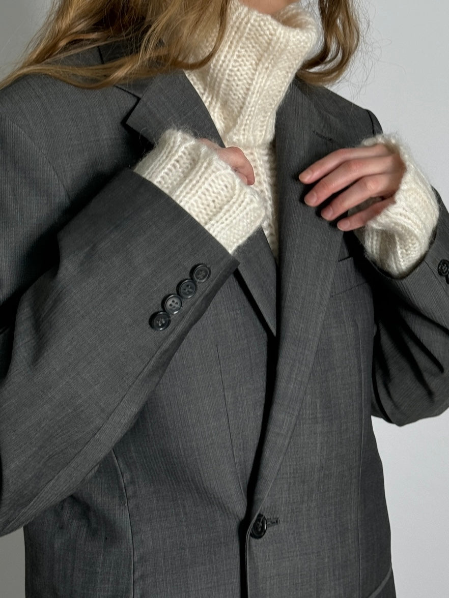 Pure Wool Asymmetric Blazer str. 40