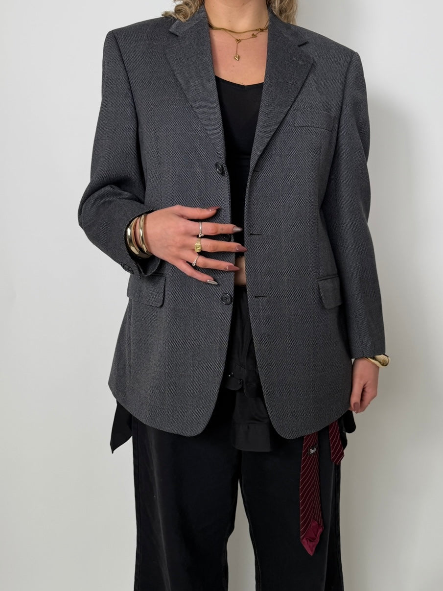 Pure Wool Checkered Blazzer str. 44