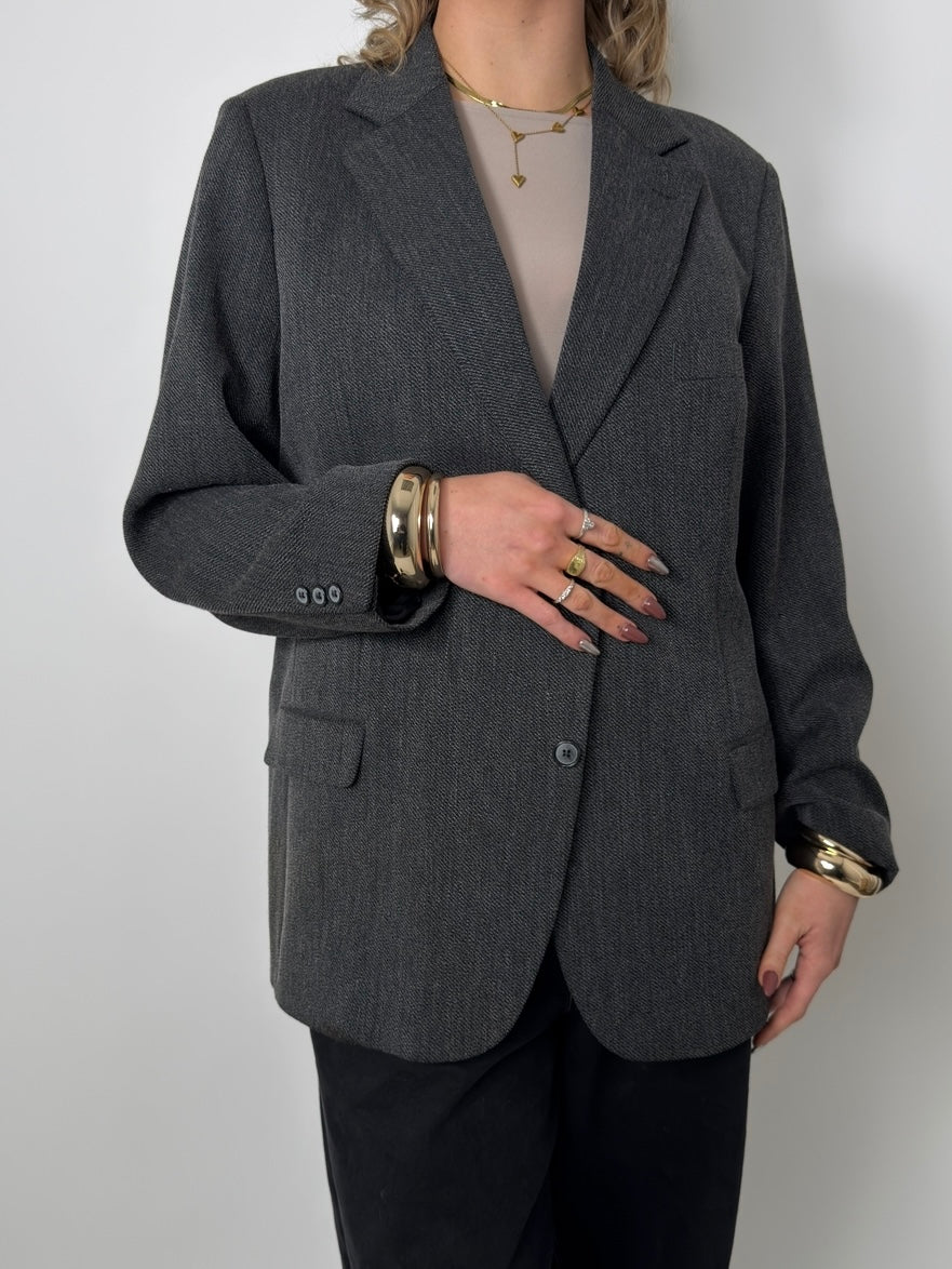 Soft Textured Blazer str. 44