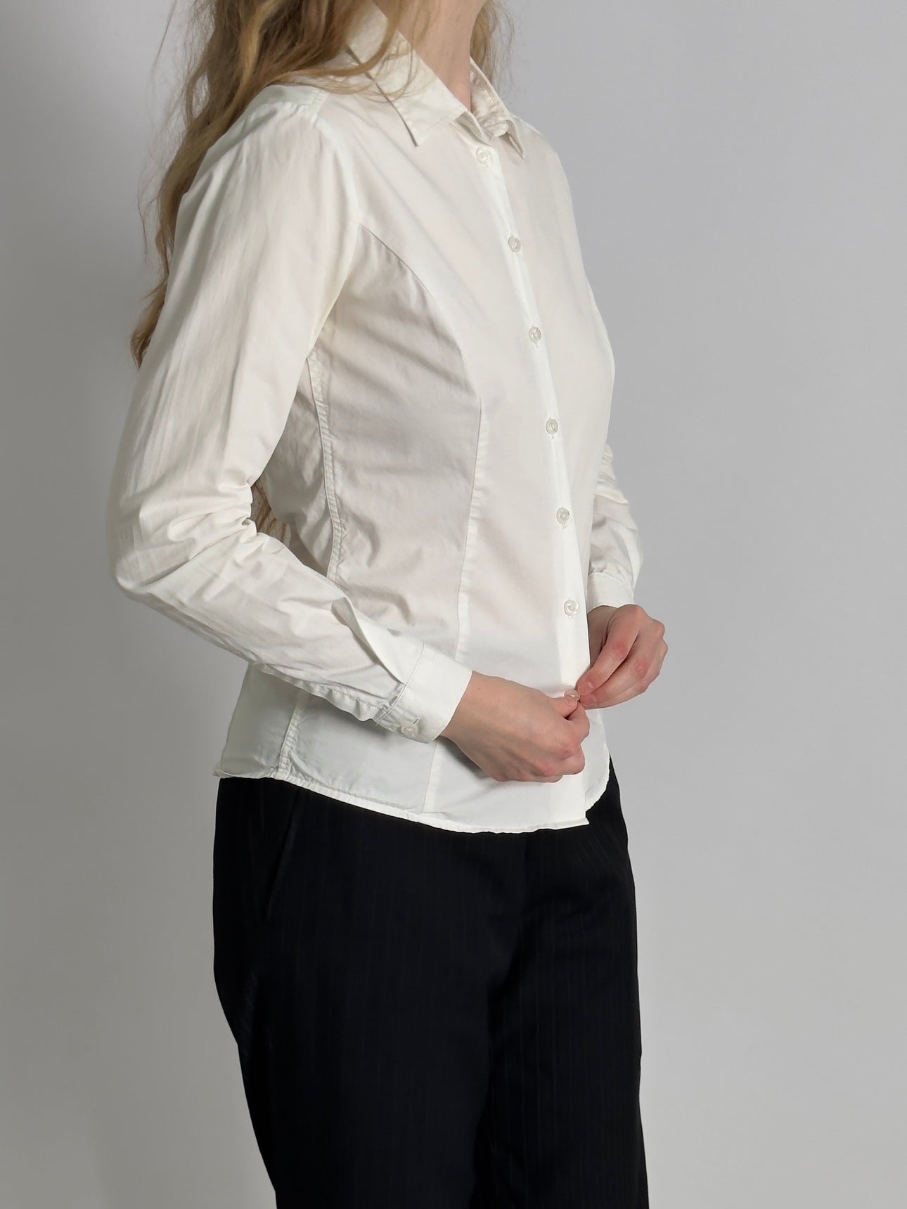 Tailored White Shirt str. XS/S