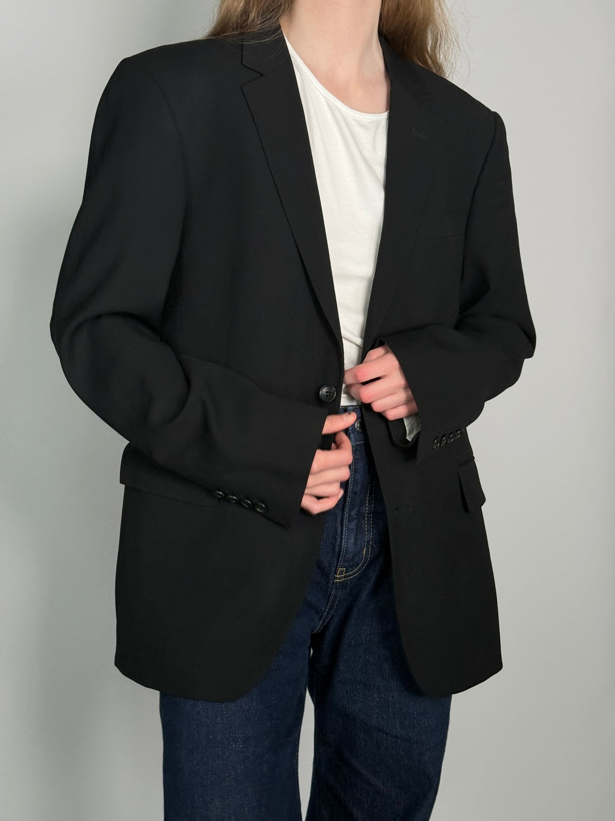 Pure Wool Statement Blazer str. 40