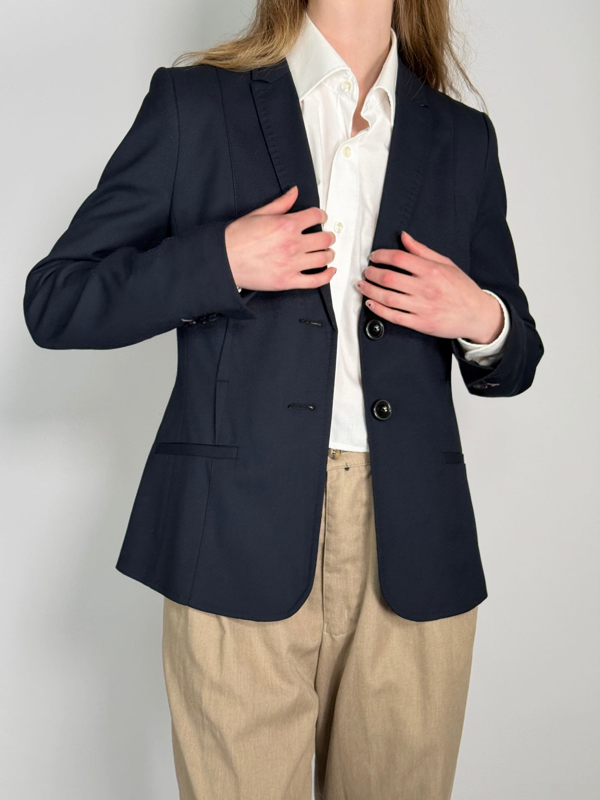 Classic  Dark Blue Blazer str. 38