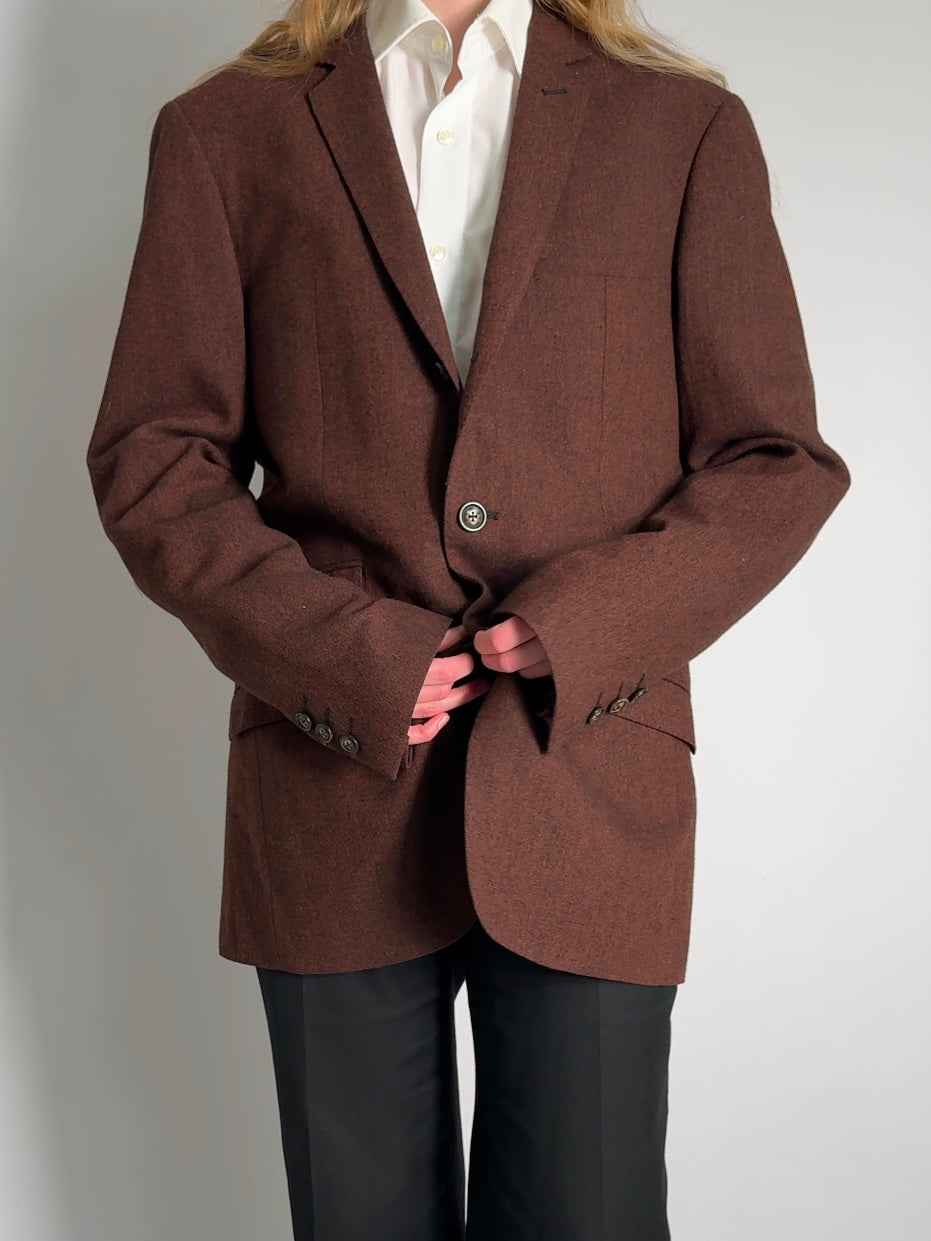Wool Blend Blazer str. 40