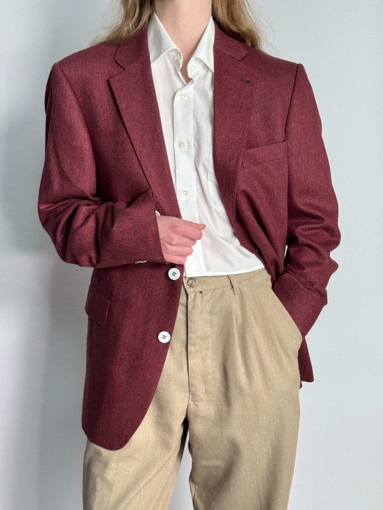 Italian Silk Blazer str. 40