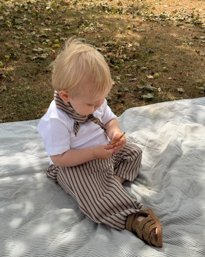 CORTADO STRIPED TROUSERS