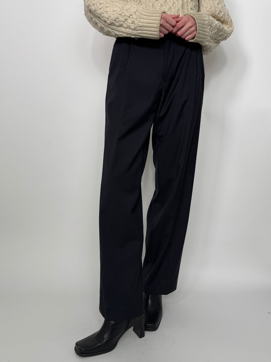 Black Suit Trousers str. 36