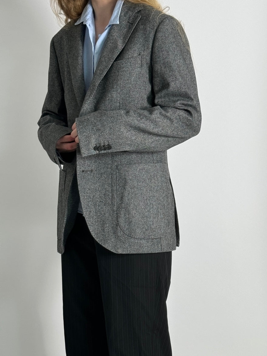 Wool & Cashmere Blend Blazer str. 40