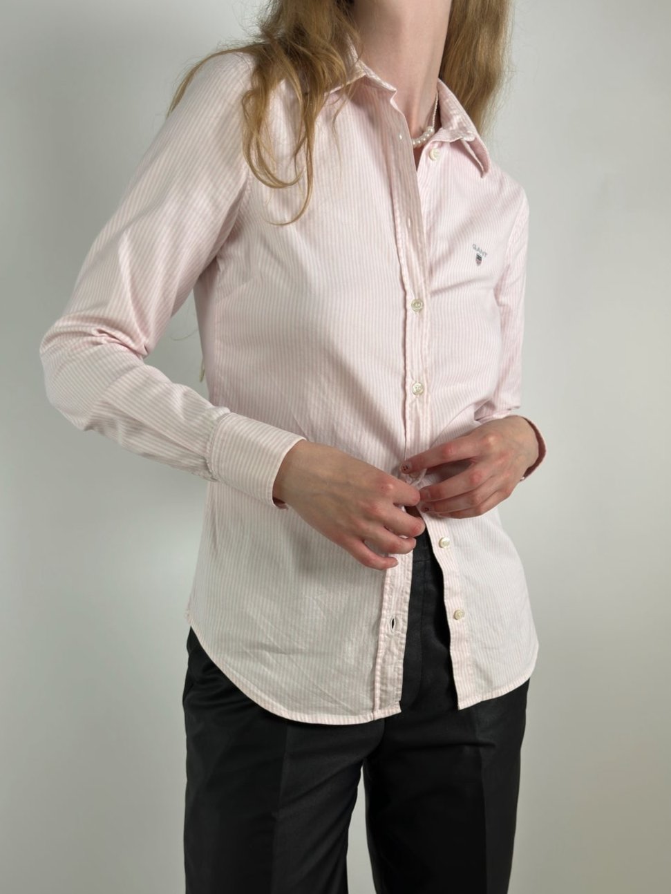 Pink Striped Shirt str. 36
