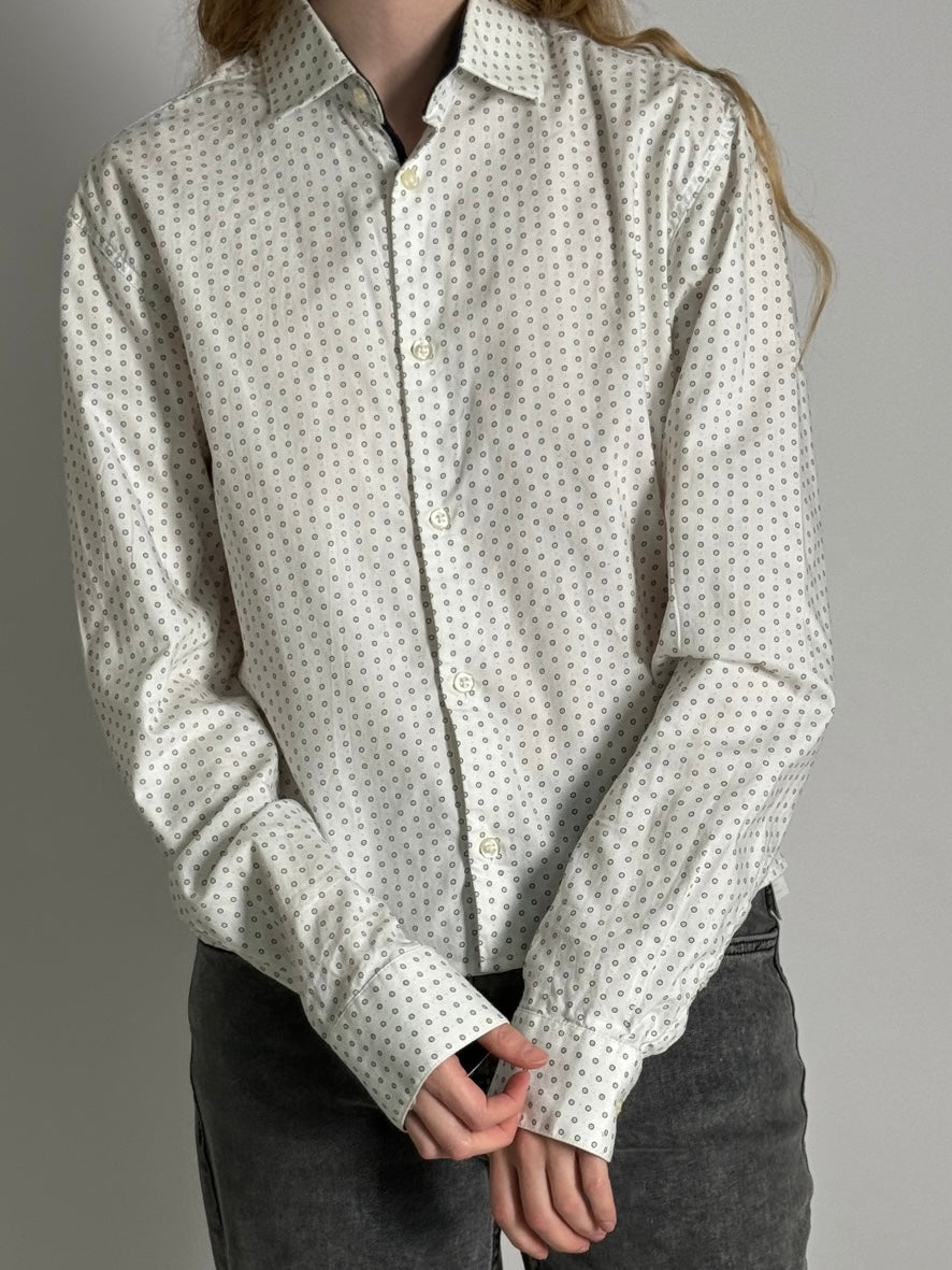 Cropped Pattern Shirt str. S/M