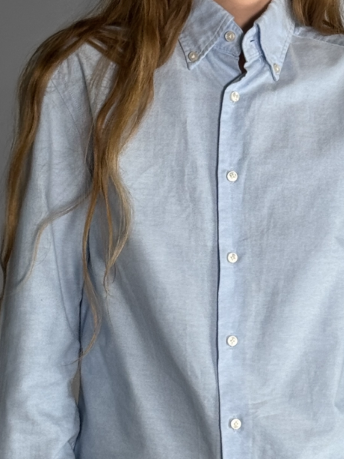 Cropped Blue Shirt str. S/M