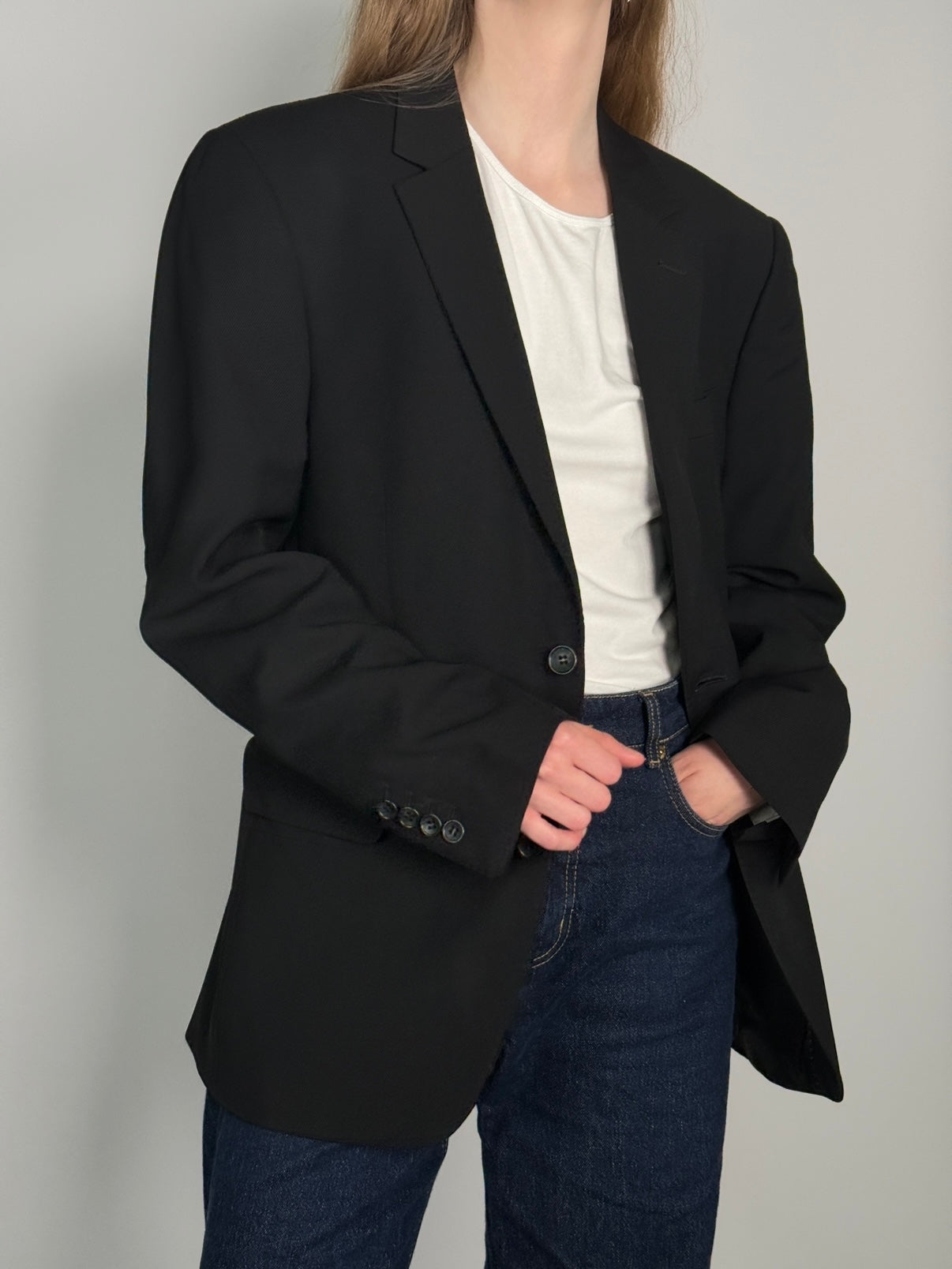 Pure Wool Statement Blazer str. 40