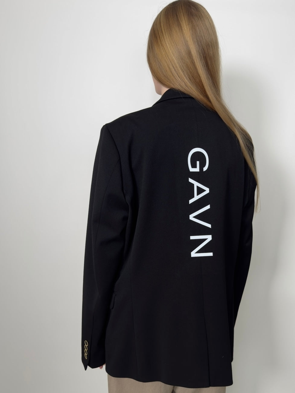 Contrast Button Statement Blazer str. 40