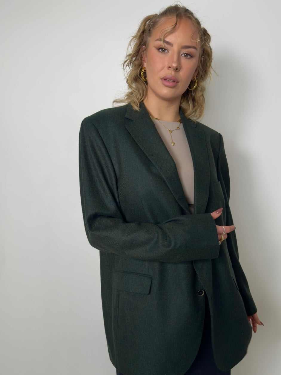 Green Cashmere Blazere str. 44