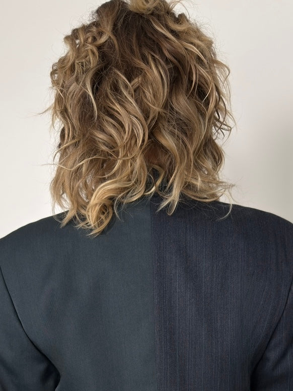 Blue And Emerald Split Blazer str. 42