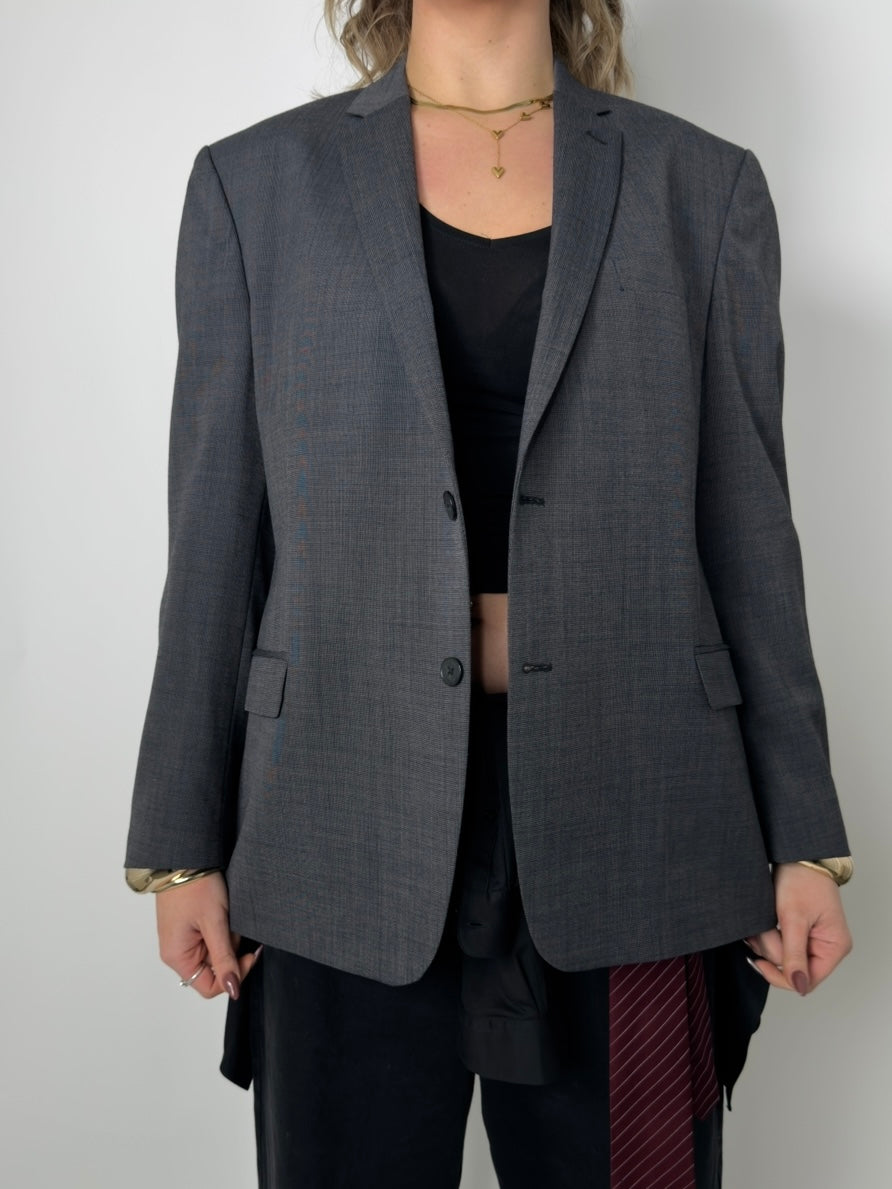 Wool Blend Statement Blazer str. 42