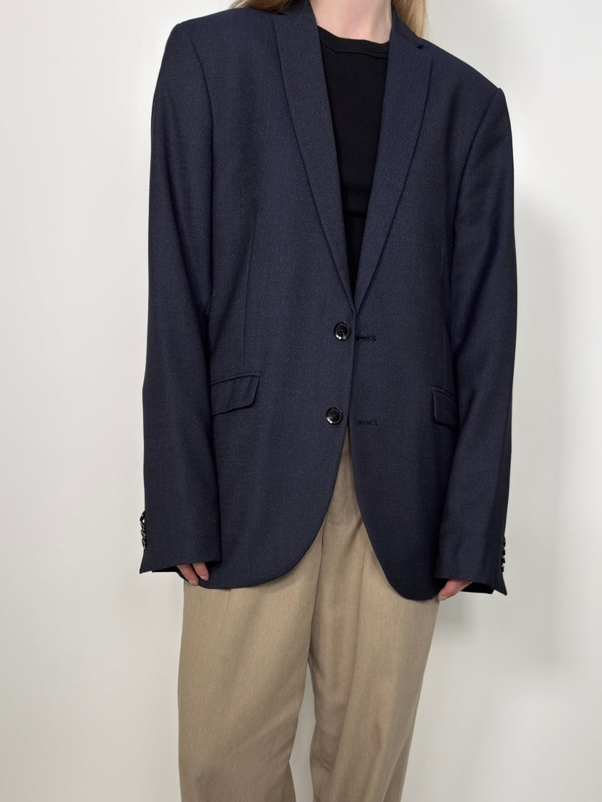 Wool Blend Statement Blazer str. 42