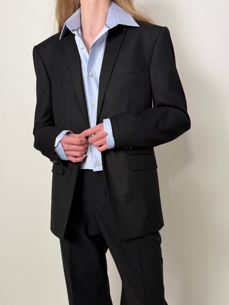 Black Statement Blazer str. 38