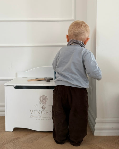 AMERICANO FINE-CORD VELVET TROUSERS