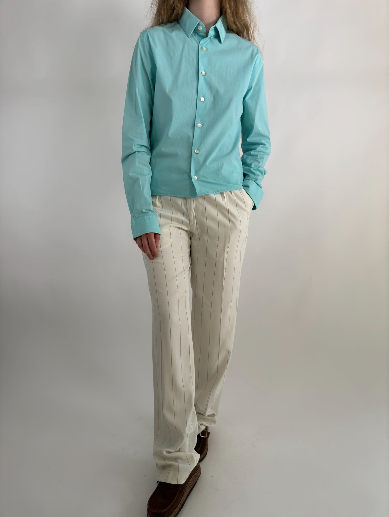 Turquoise Shirt str. 36