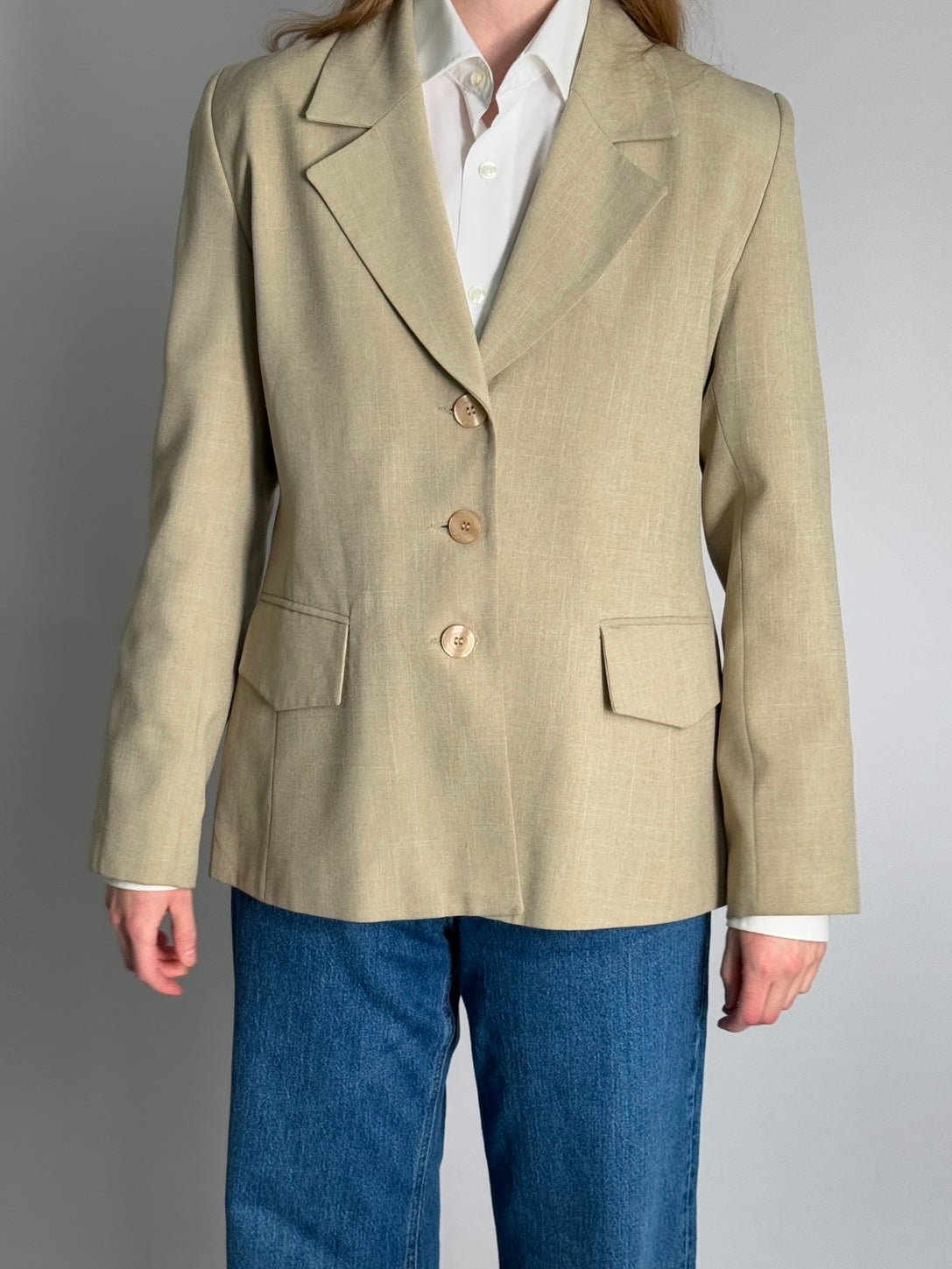 Beige Blazer str. 38