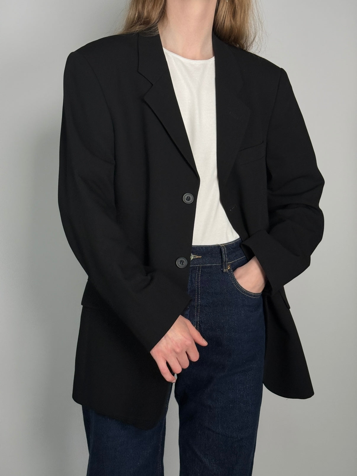 Triple Button Statement Blazer str. 40