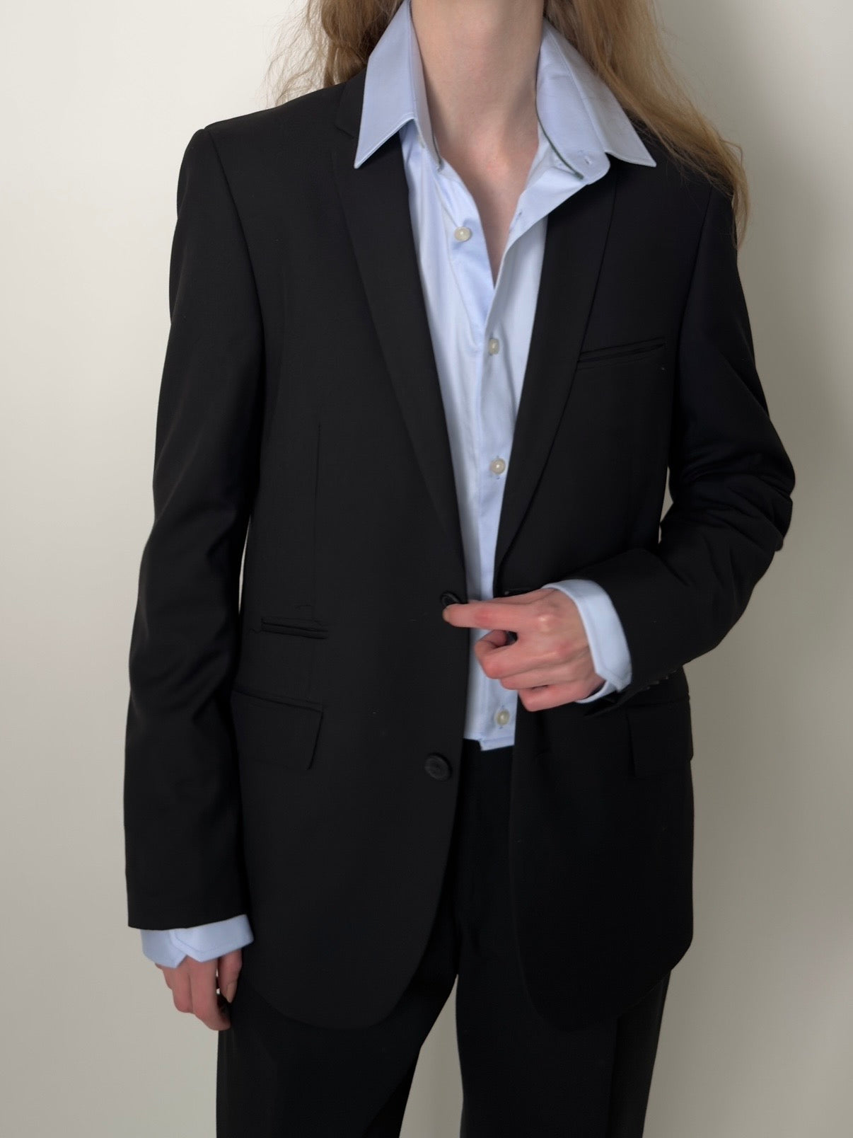 Black Statement Blazer str. 36