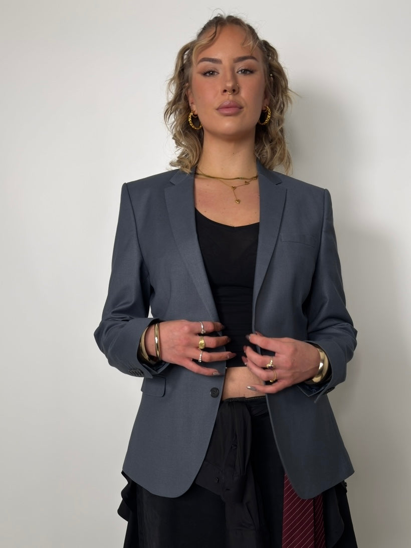 Classic Blue Blazer str. 40