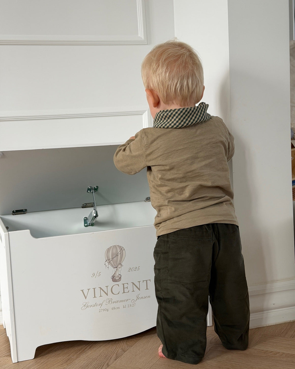 OLIVE MINIFLØJL BUKSER