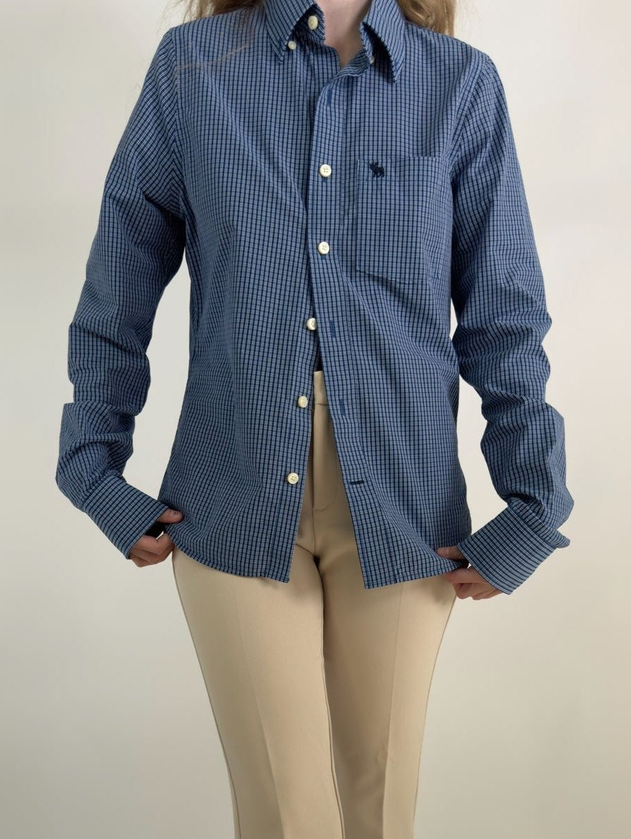 Blue Checkered Shirt str. 38