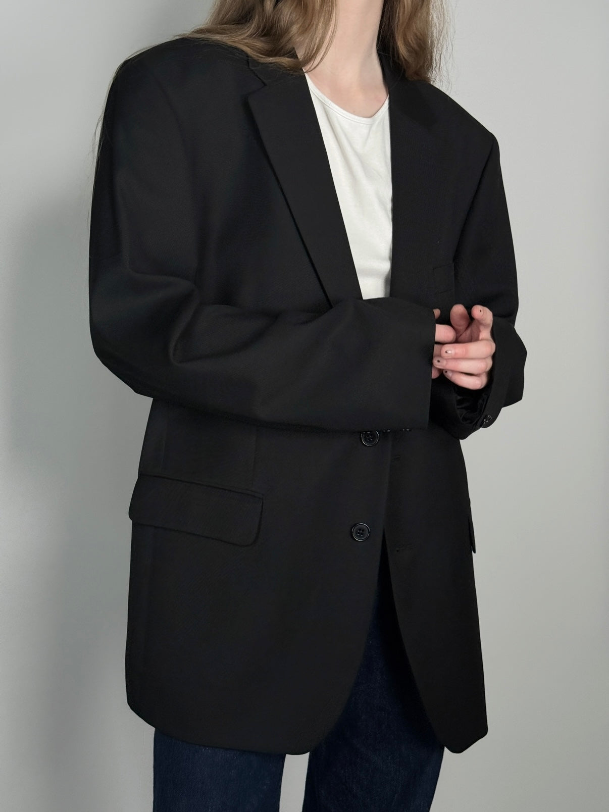 Black Statement Blazer str. 42