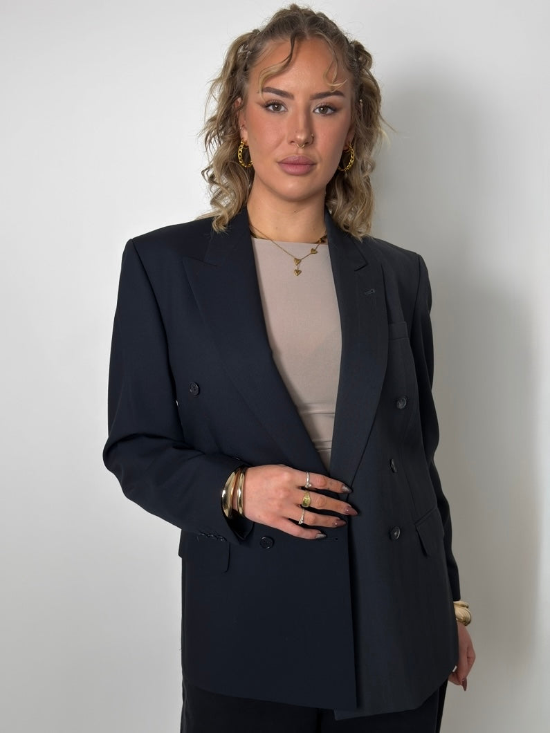 Double Breasted Split Blazer str. 42