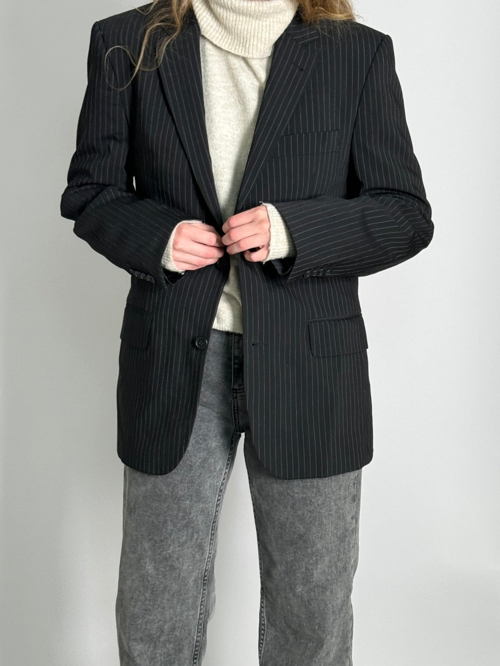 Pinstripe Blazer str. 38