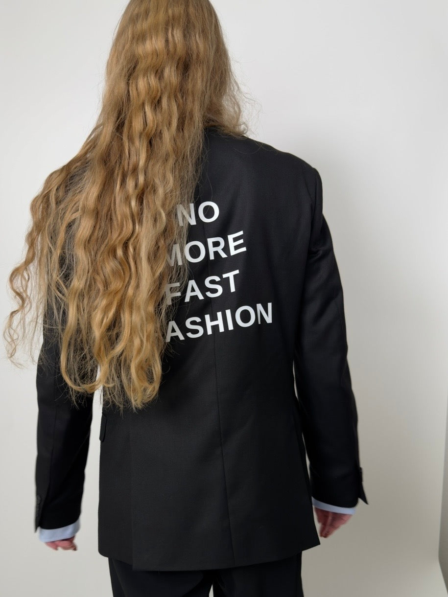 Black Statement Blazer str. 38