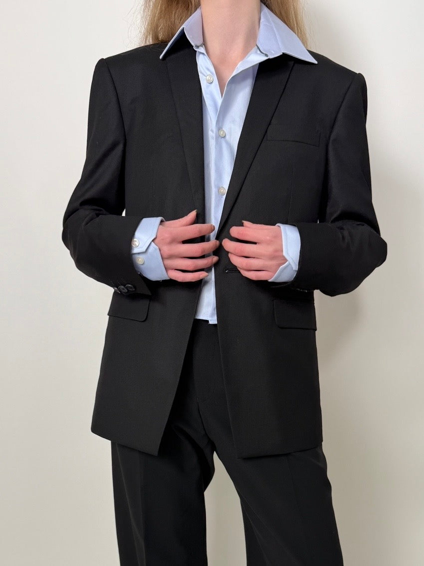 Black Statement Blazer str. 38