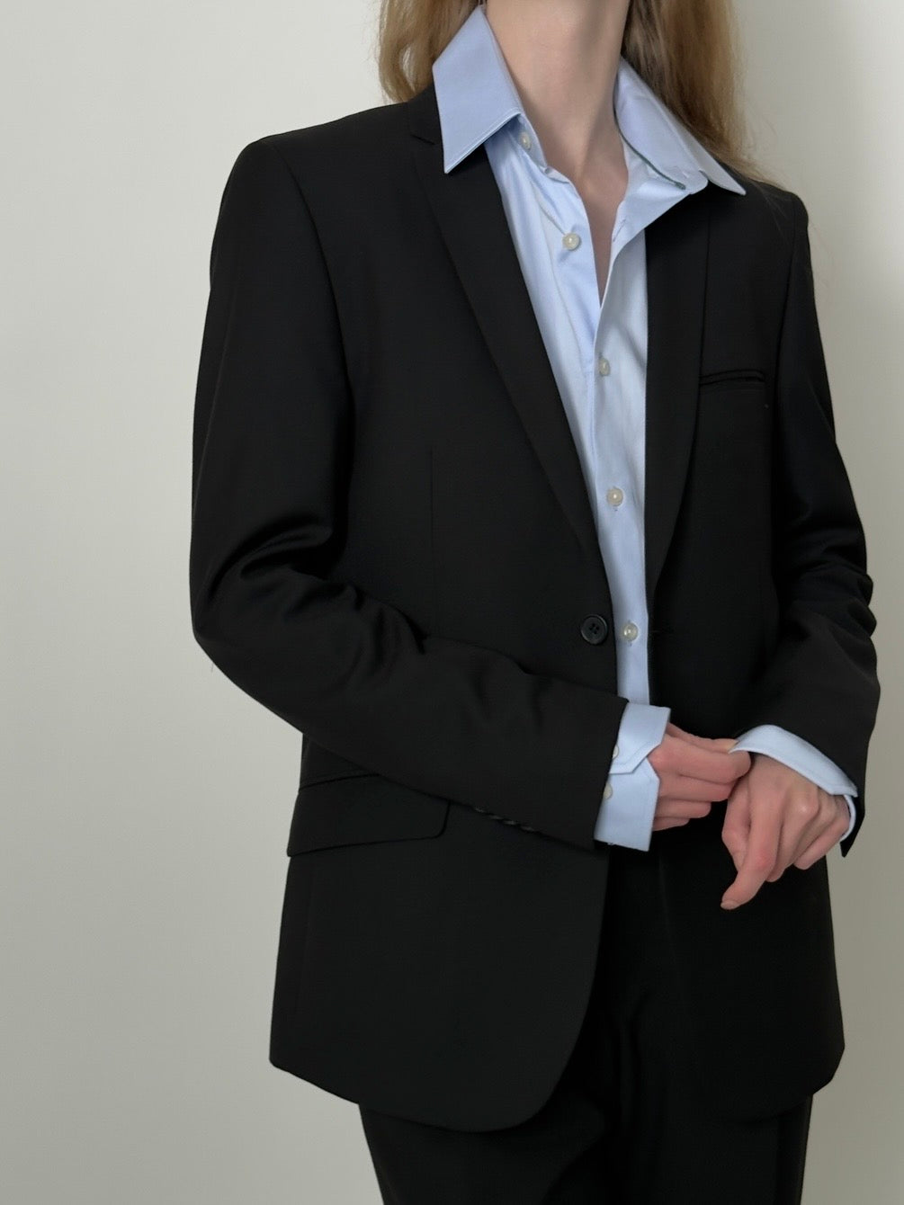 Black Statement Blazer str. 36