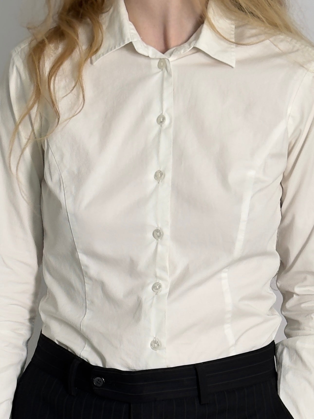 Tailored White Shirt str. XS/S