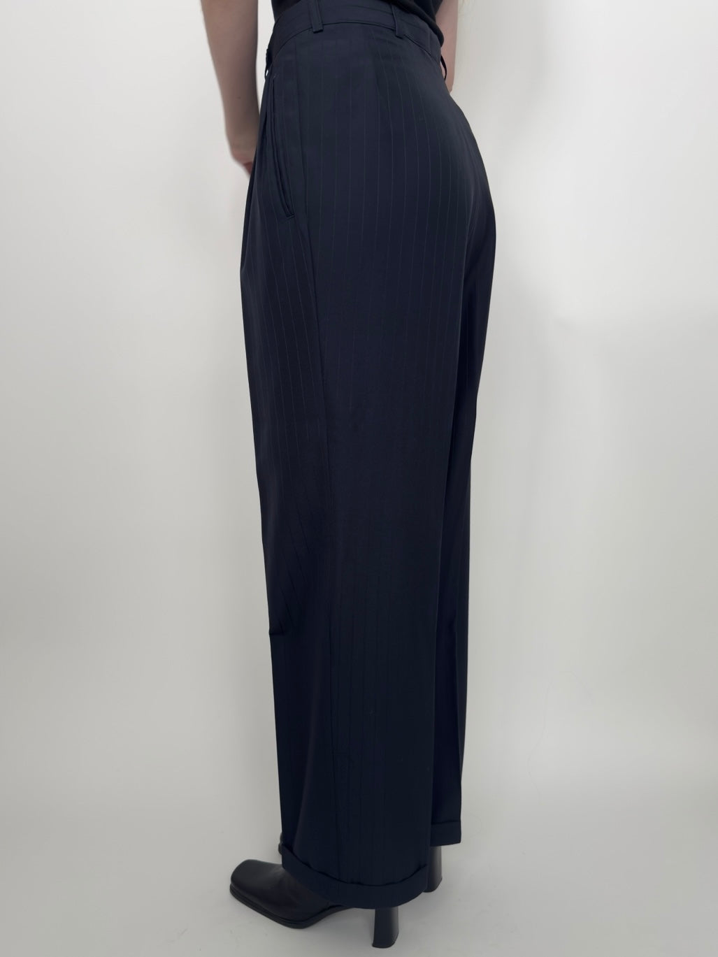 Cuffed Suit Trousers str. 36