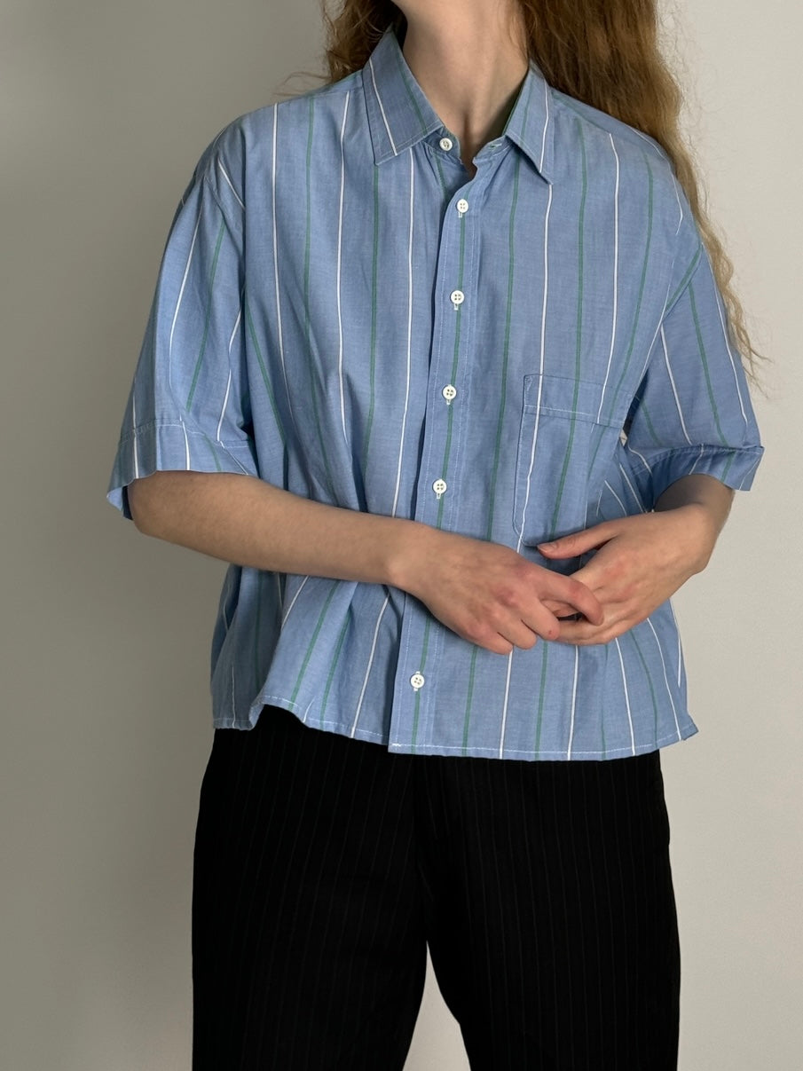 Blue Striped Shirt str. S/M