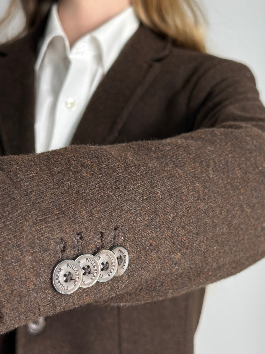 Wooly Brown Blazer str. 38