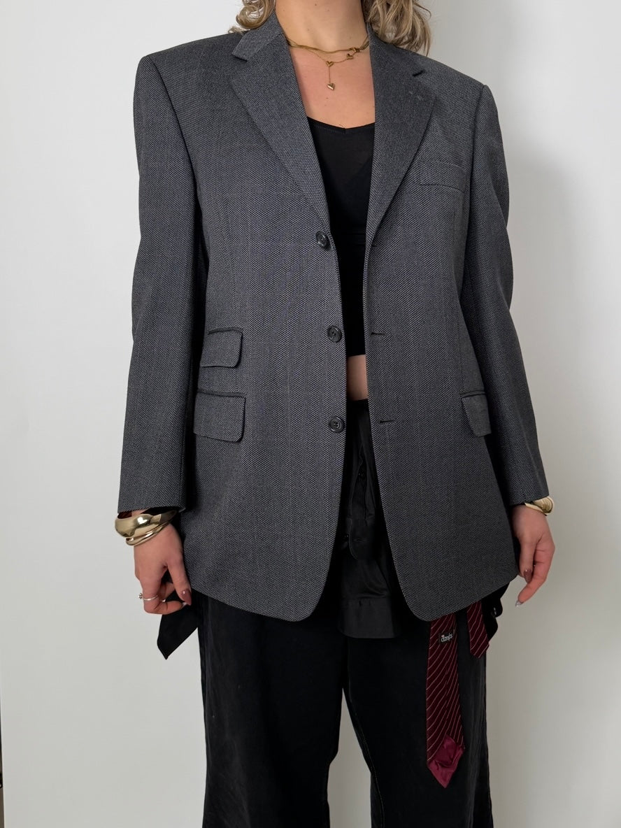 Pure Wool Checkered Blazzer str. 44