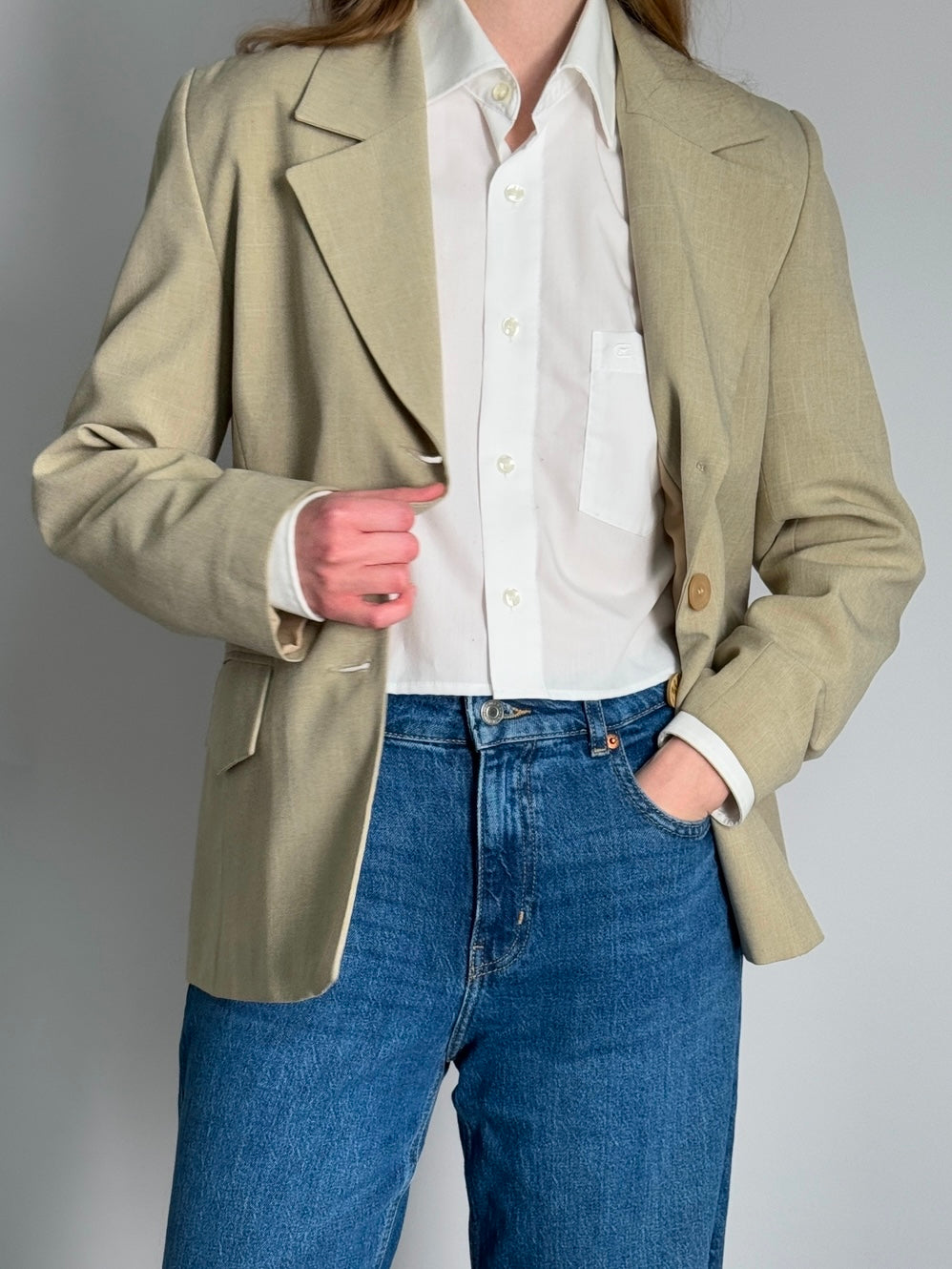 Beige Blazer str. 38