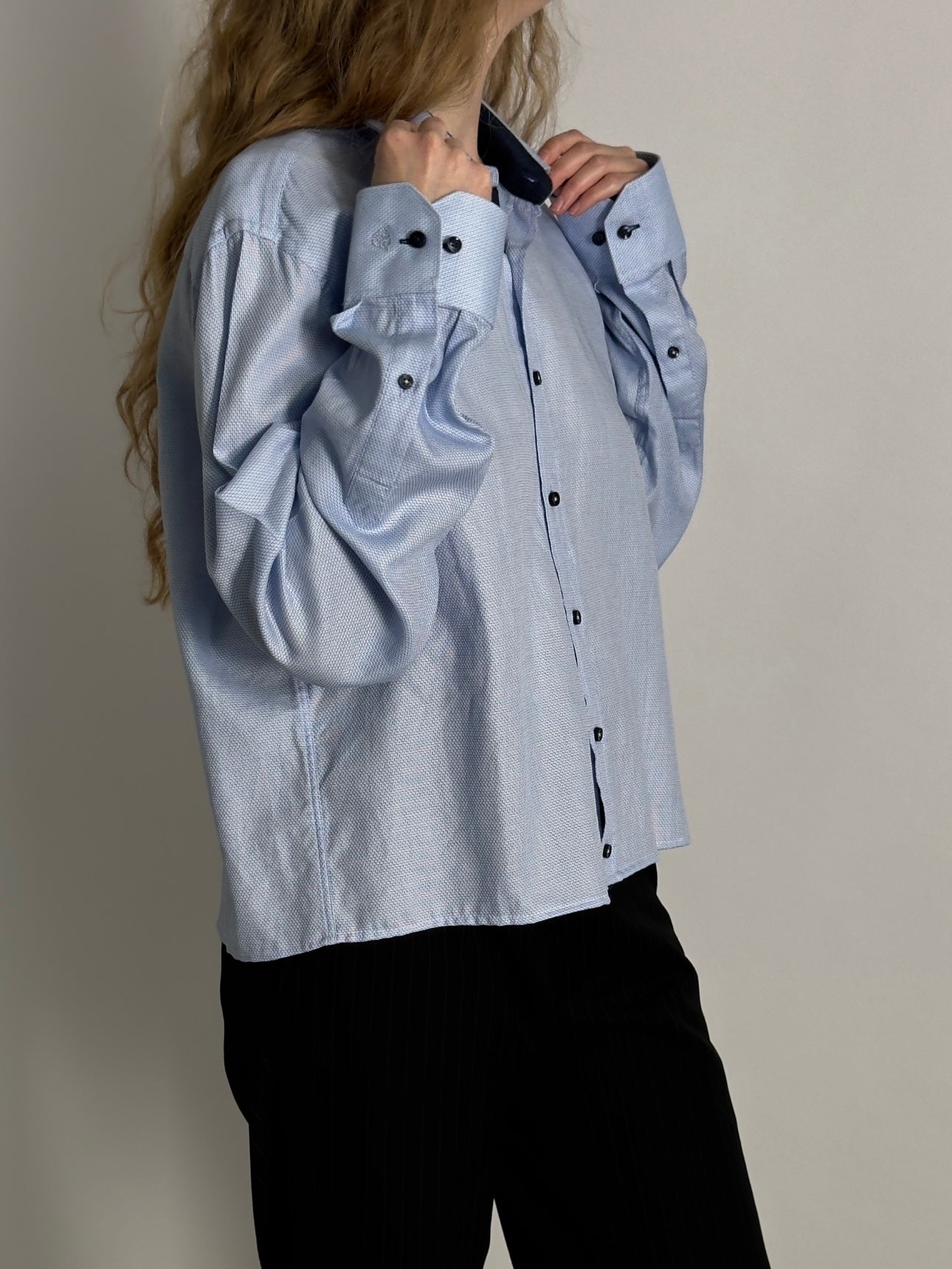 Blue Shirt str. M/L