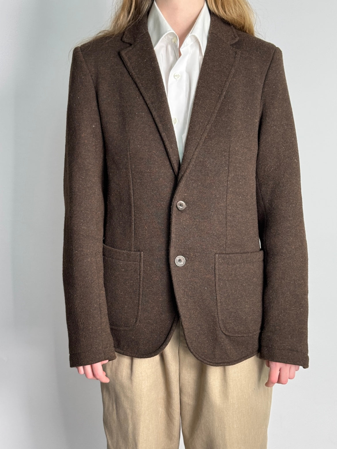 Wooly Brown Blazer str. 38