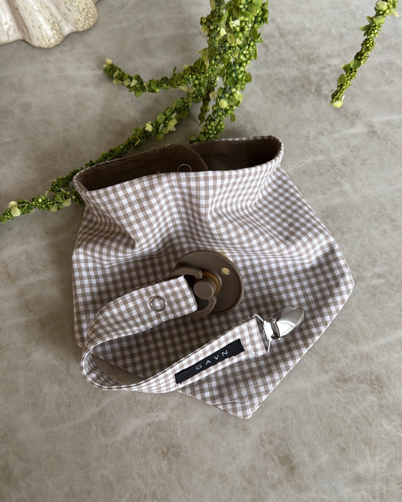 BEIGE HAGESMÆK - TERN/VELOUR