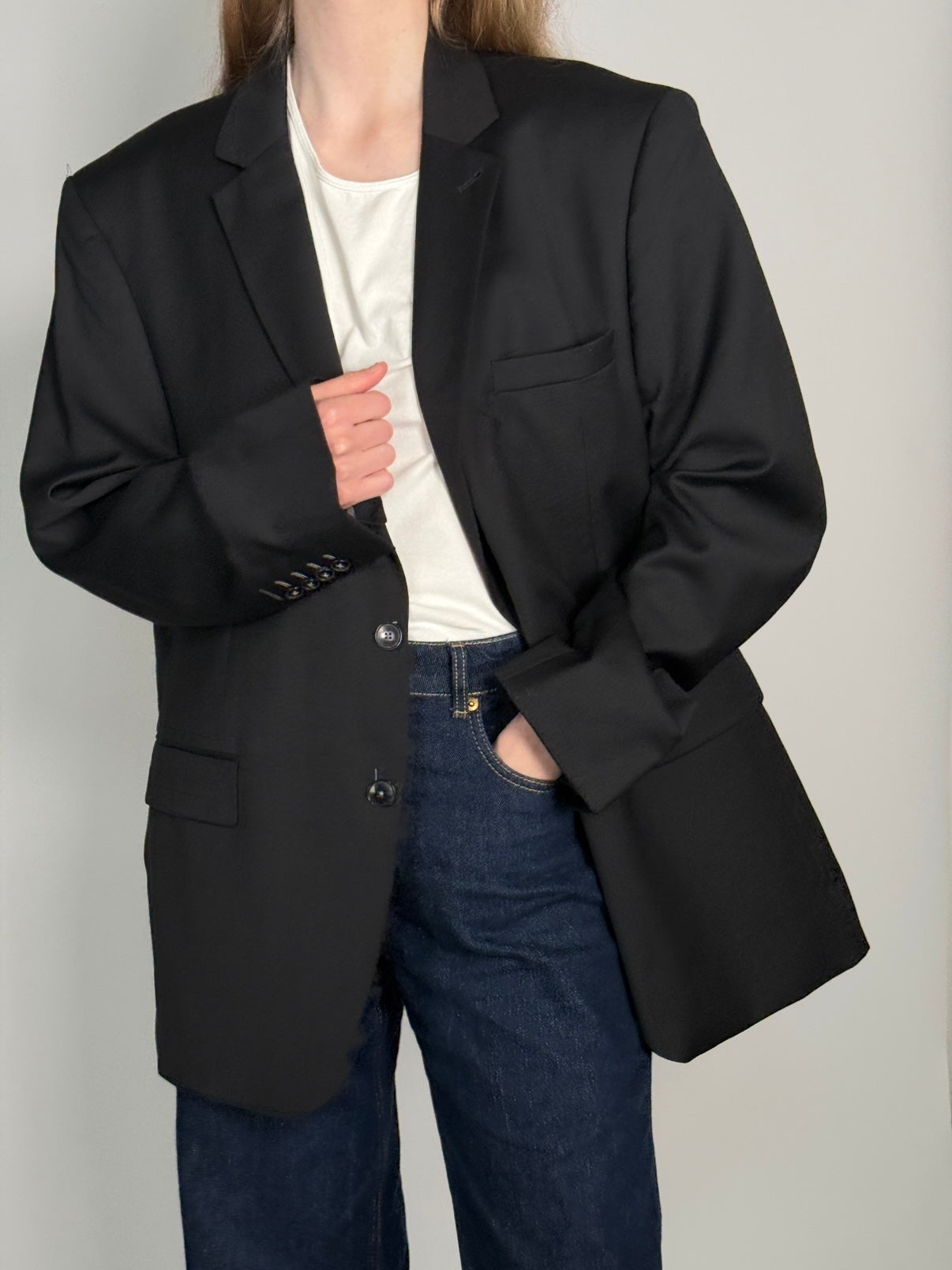 Pure Wool Statement Blazer str. 42