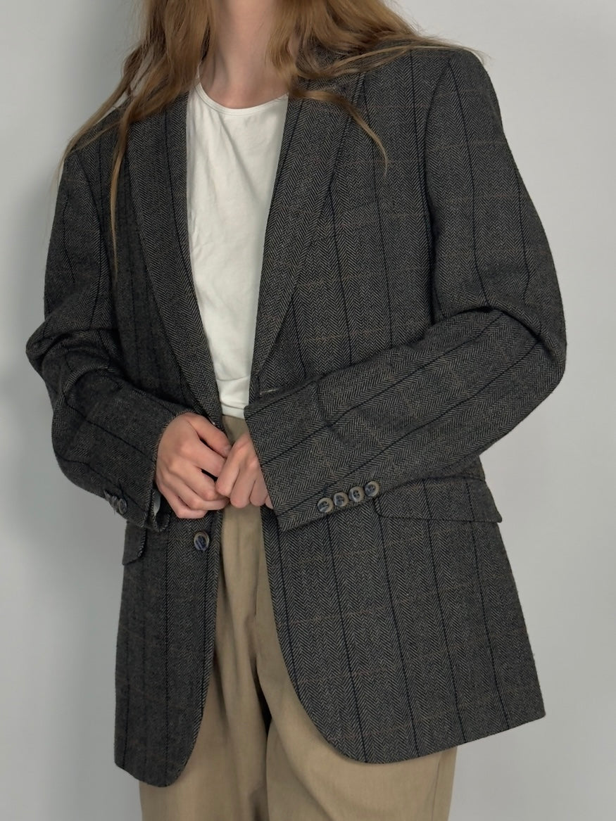 Herringbone Blazer str. 38
